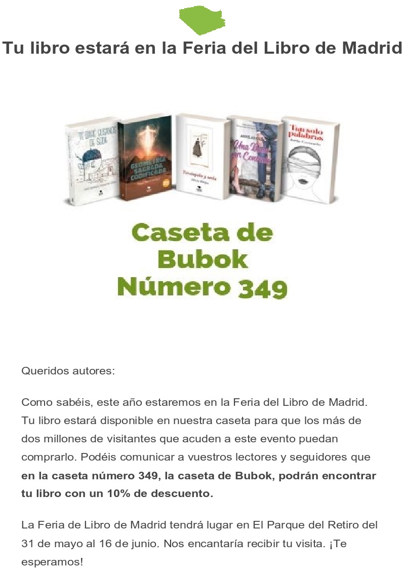 CAMINO DE NADA en la Feria del Libro de Madrid